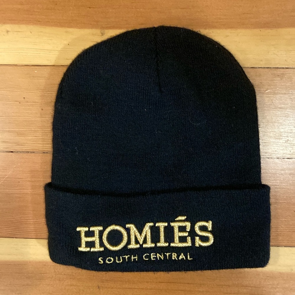 Homies South Central Black Beanie